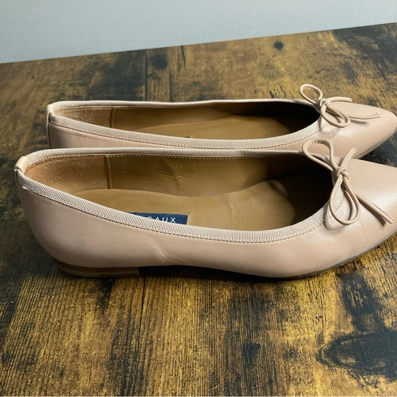 Margaux The Point rose pink nappa leather ballet flats 36.5 - Picture 6 of 9